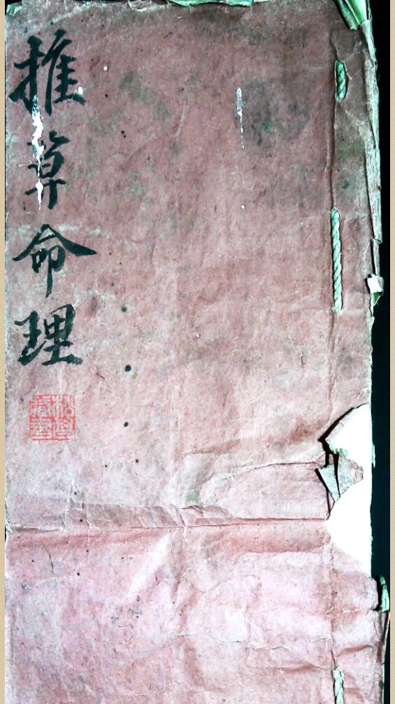 推算命理徐化亭批命手稿-原色双页