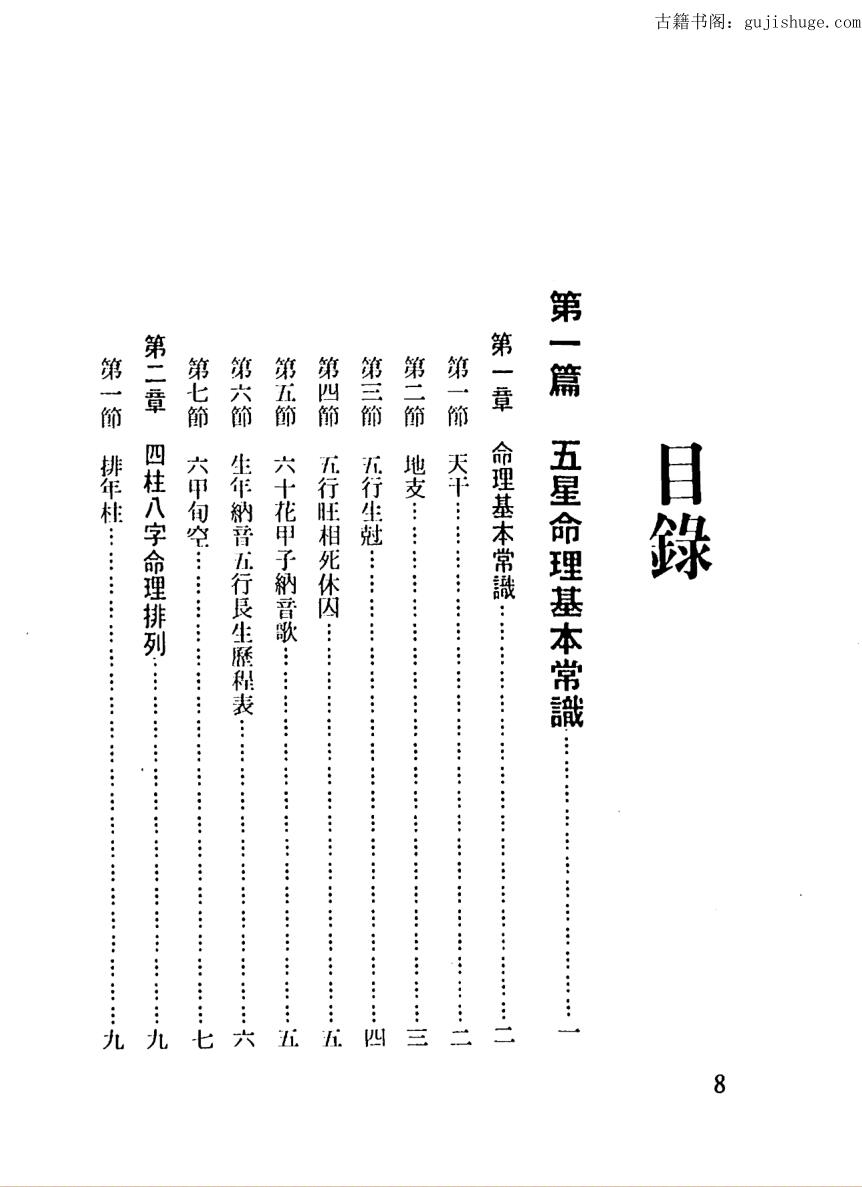 卢清河《张果老五星论命讲义》