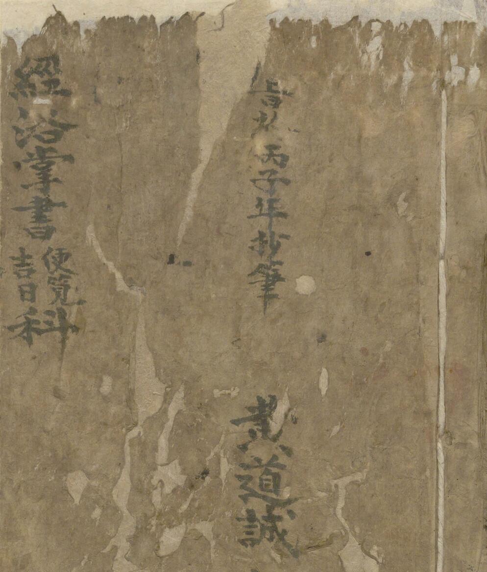 《经洛掌书便览吉日科》