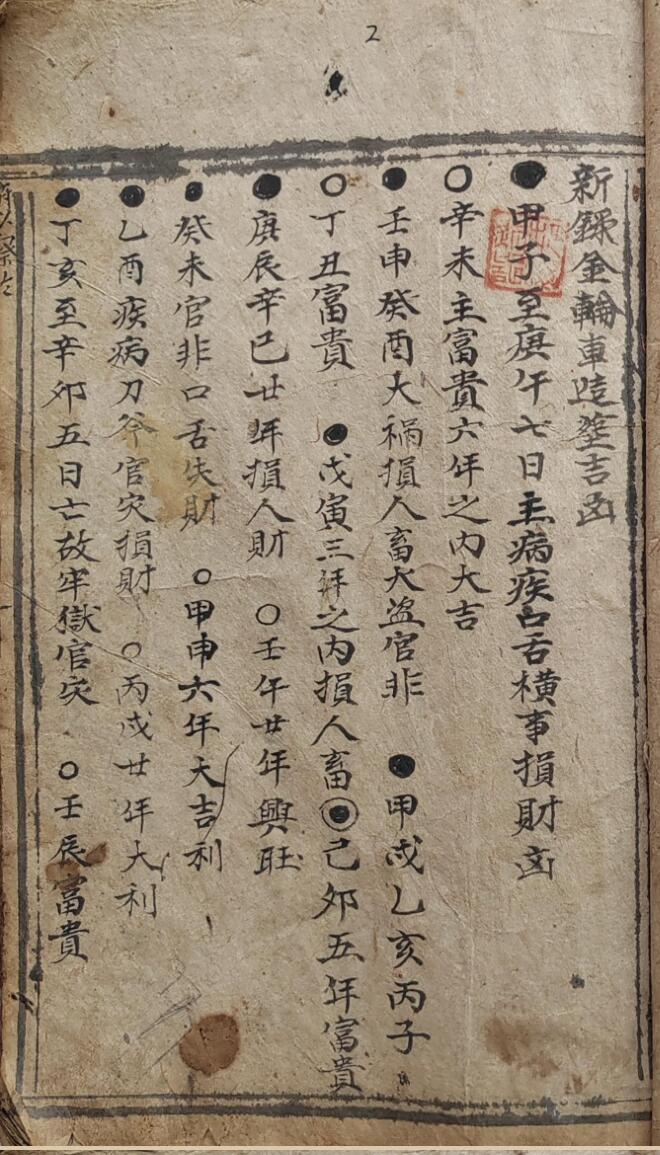 《新录金轮车造葬吉凶》