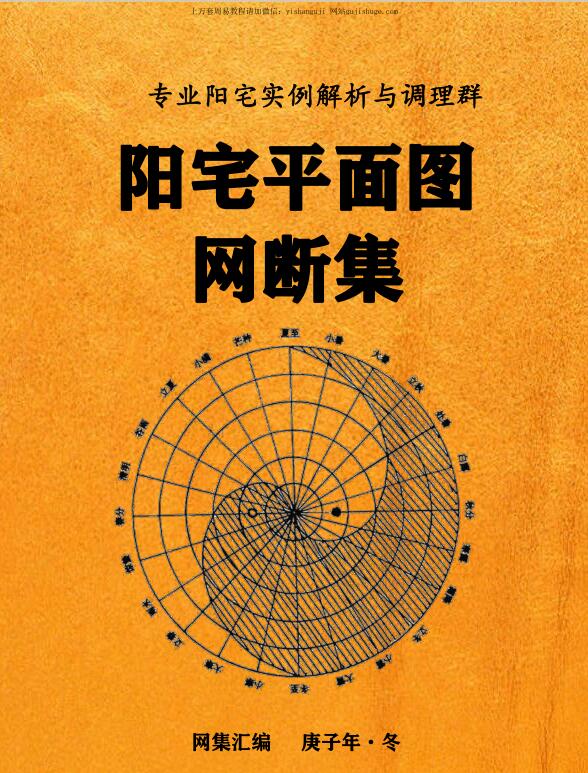 阳宅平面图网断集.pdf 很多阳宅风水案例 380页 百度云下载！