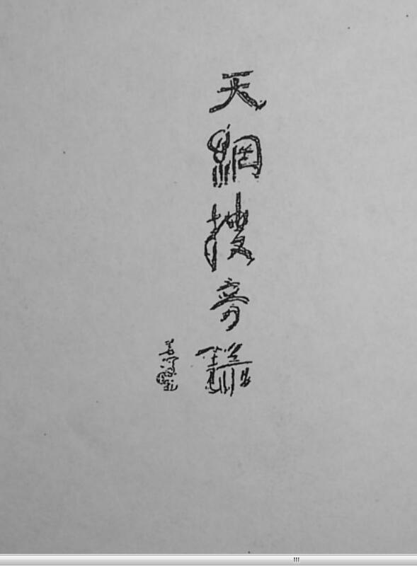 紫微杨 《天网搜奇录》