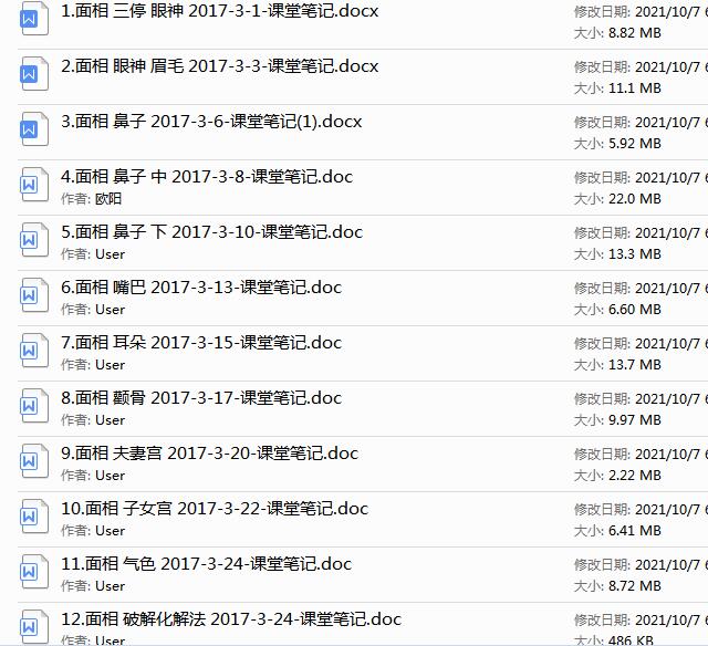 舍得先生面相学