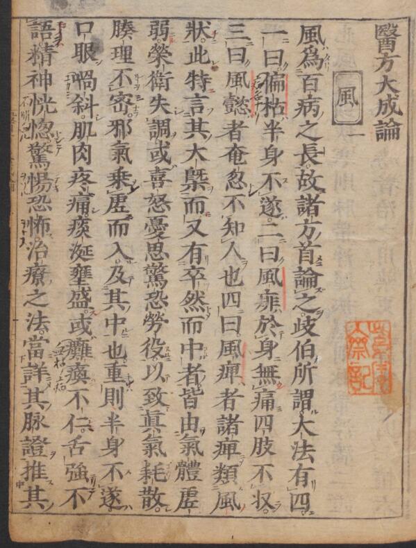 孫, 允賢 医方大成论