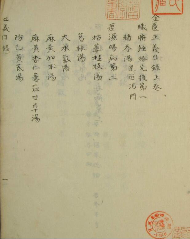 金匮要略正义（1-4卷）