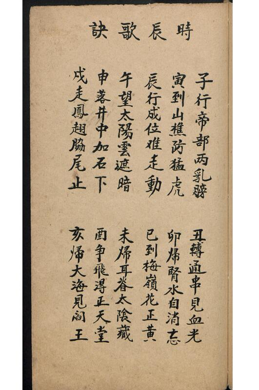 十二时辰穴伤诊治图，中医古籍，PDF电子版，古籍书阁，古籍网