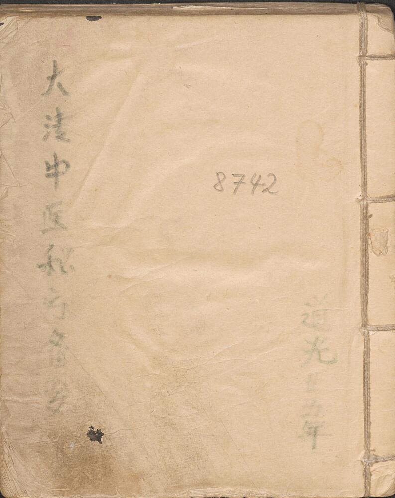 手抄中医古籍，大清中医秘方备要——古籍书阁