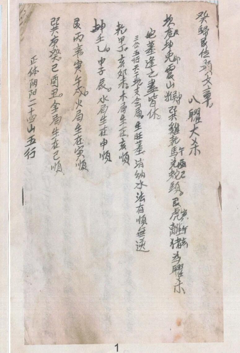 风水古籍《消砂纳水做坟造式图诀》