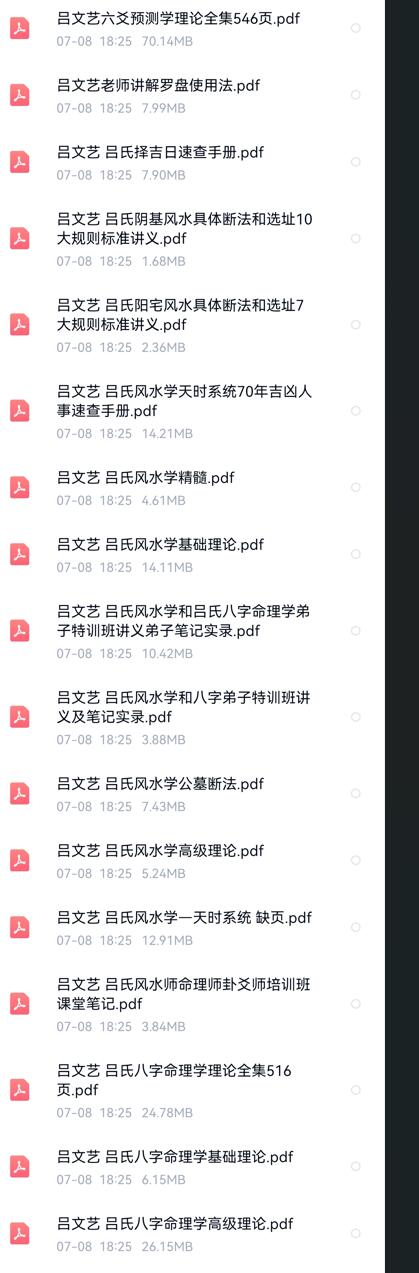 吕文艺27本著作集合