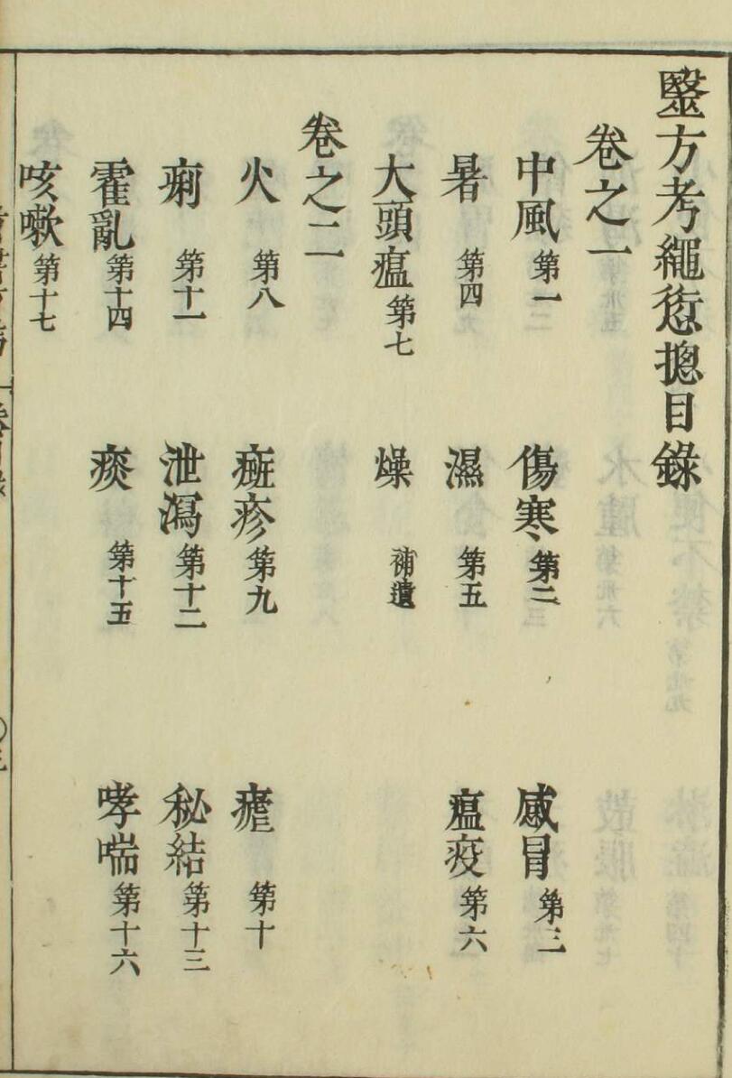 医方考绳愆（1-7卷）