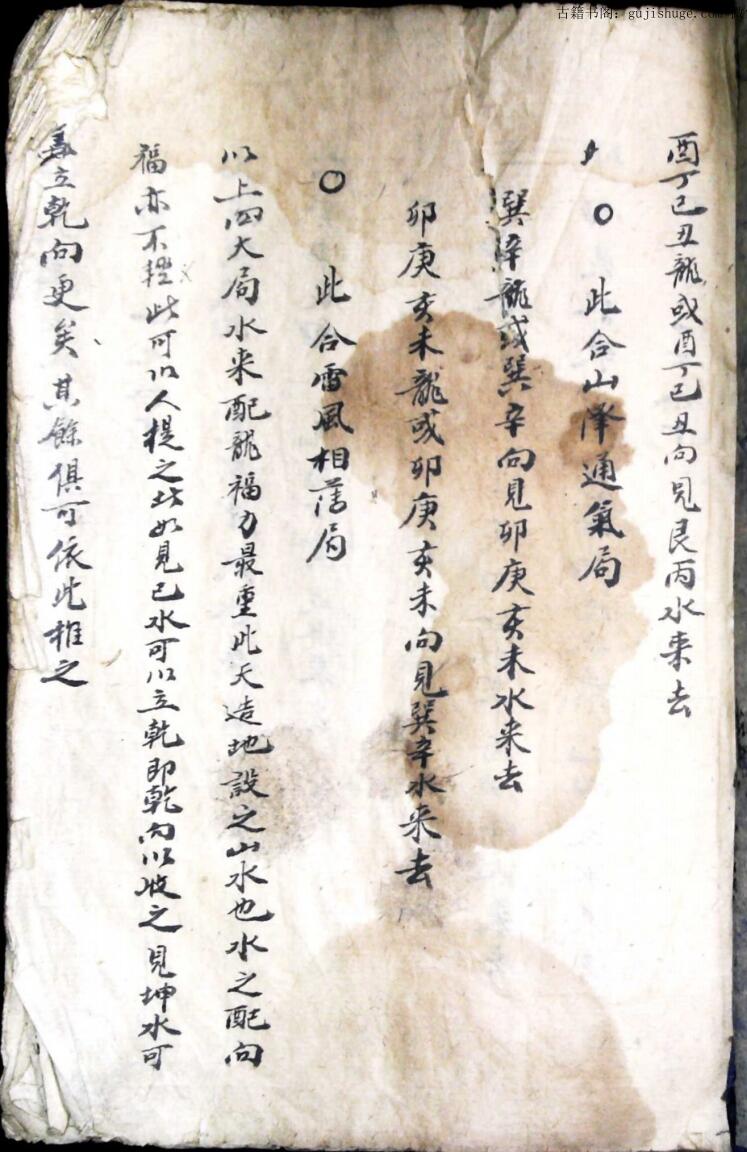 吴水龙《地理撮要秘诀》