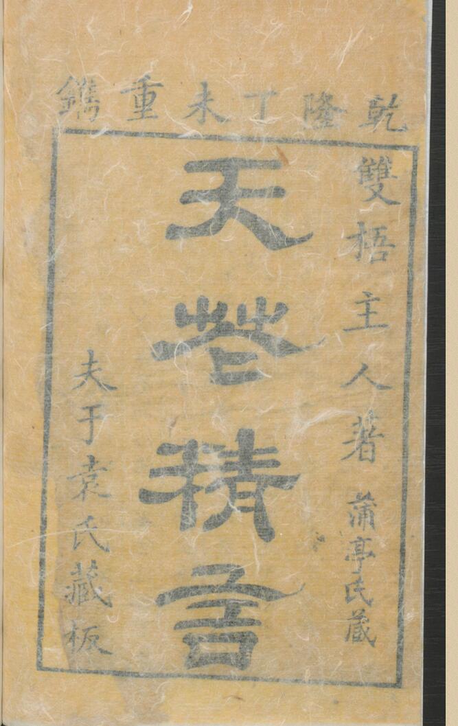 手抄中医古籍《天花精言》