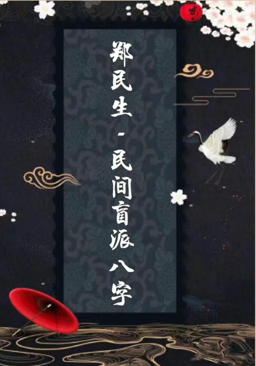 郑民生-民间盲派八字《笔记合集》