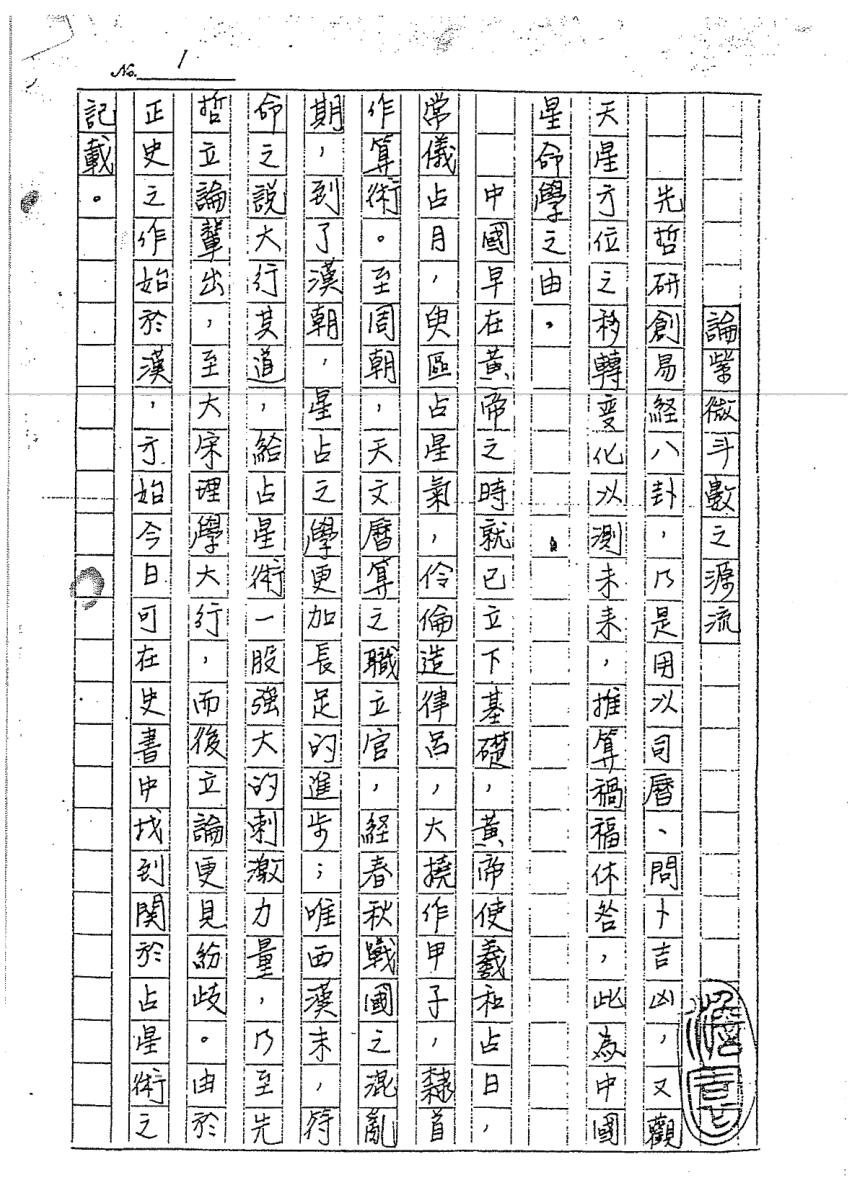 手抄本《谵园主斗数》4本