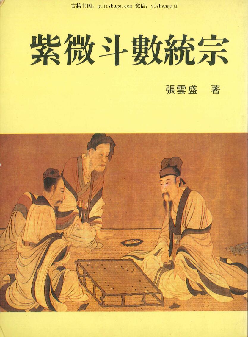 《紫微斗数统宗》  张云盛著  370P