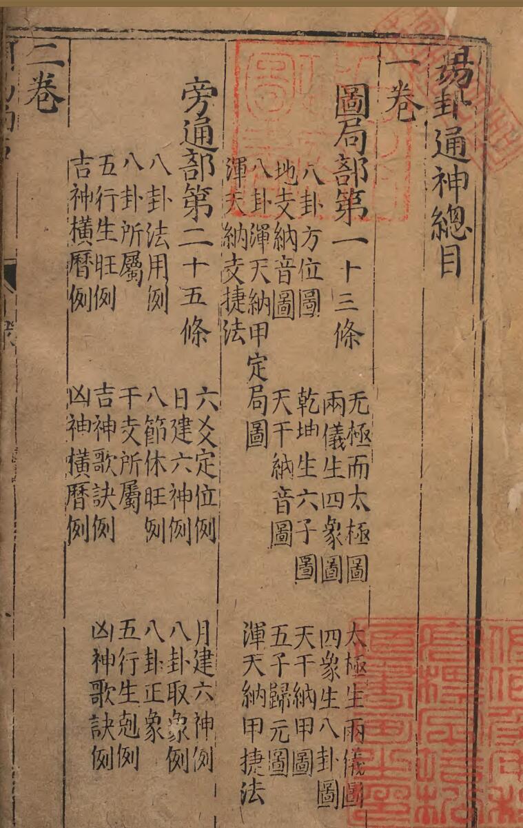 《新刊应验天机易卦通神》（104页）