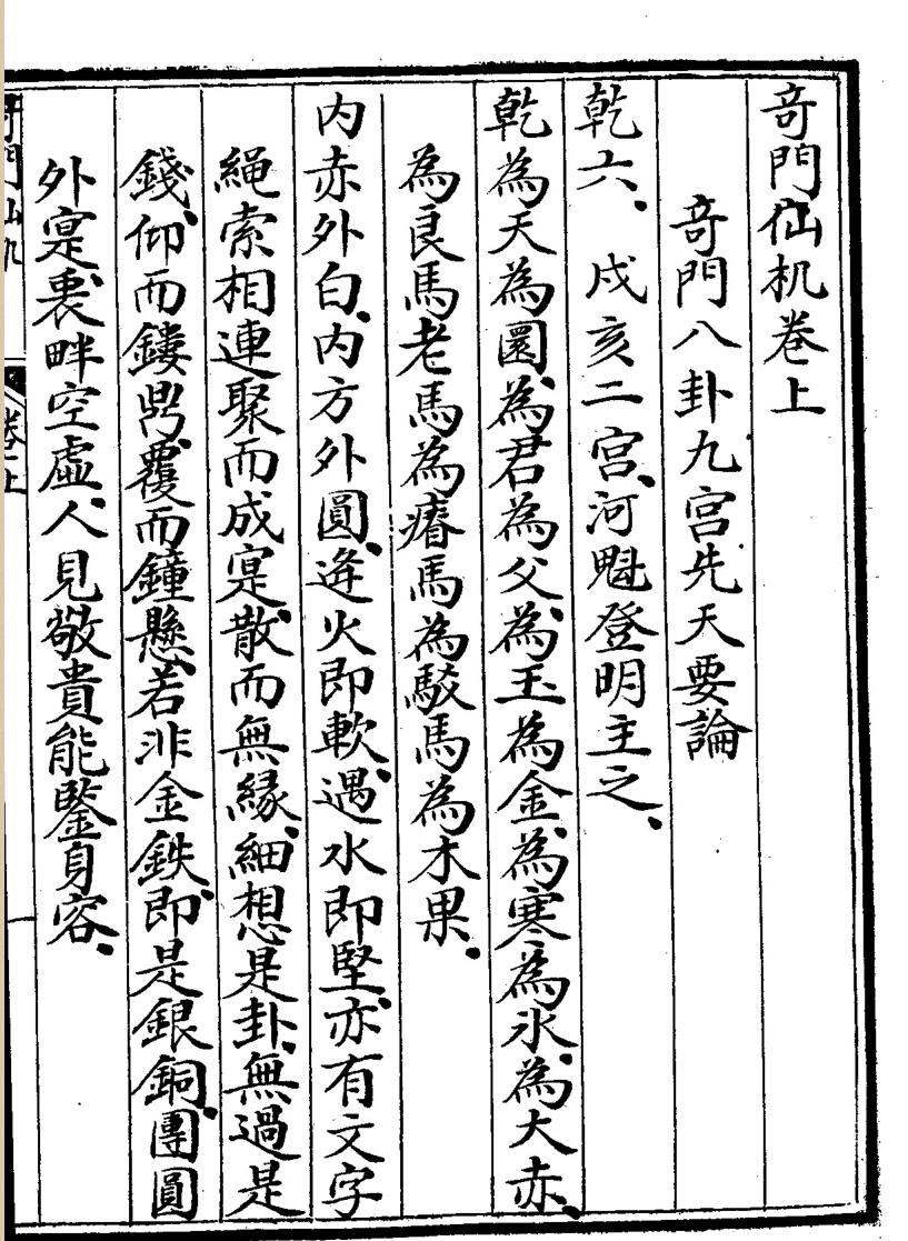 《奇门仙机》善本 （80页）