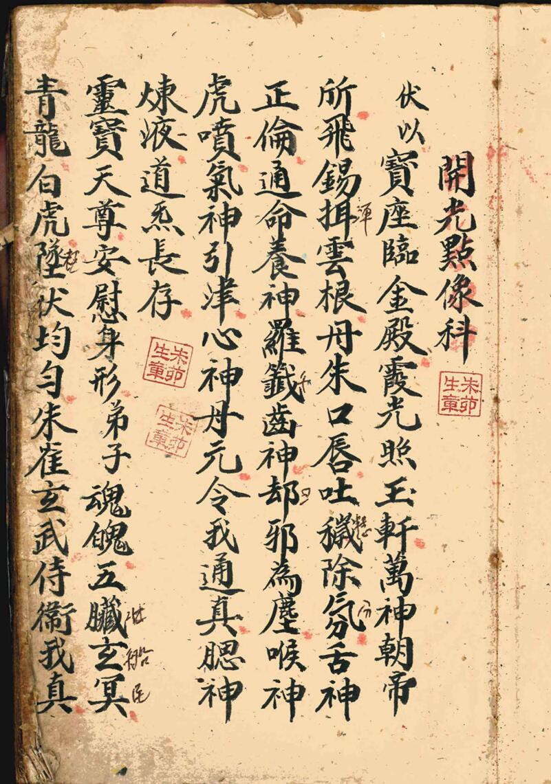 《开光点像科》31页