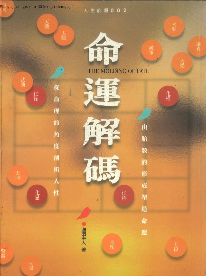 澹园主人-《命运解码》(95双页) PDF电子版