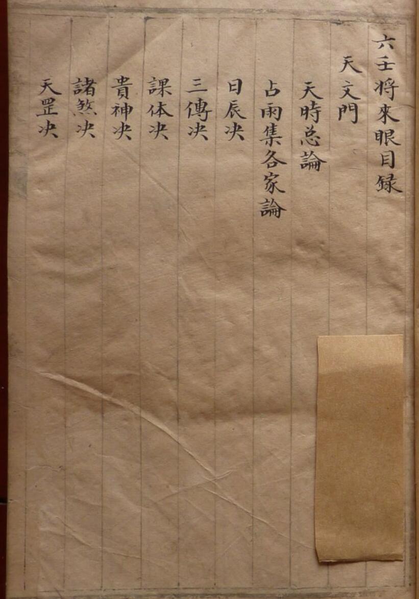 《六壬将来眼》