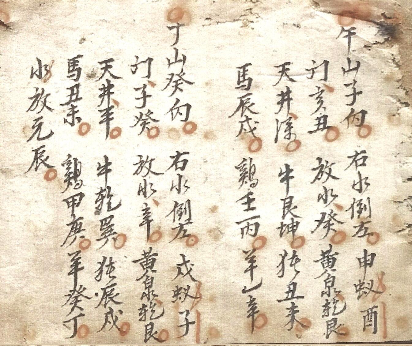 《杨公铁扫第一验歌诀》