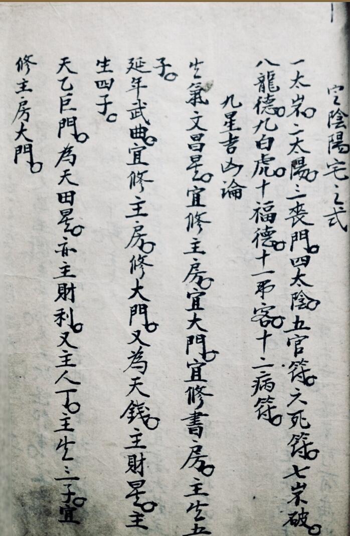 王公阳宅摘要王公断宅