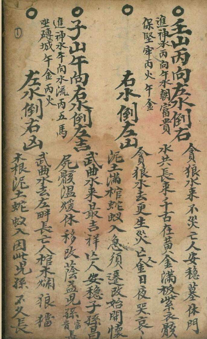 《二十四山杨公秘断》