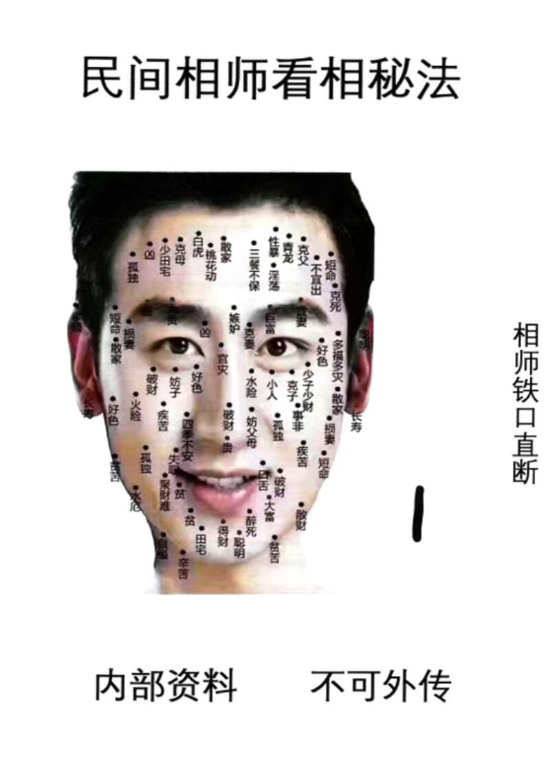 祖传相师 《民间相师看相秘法》