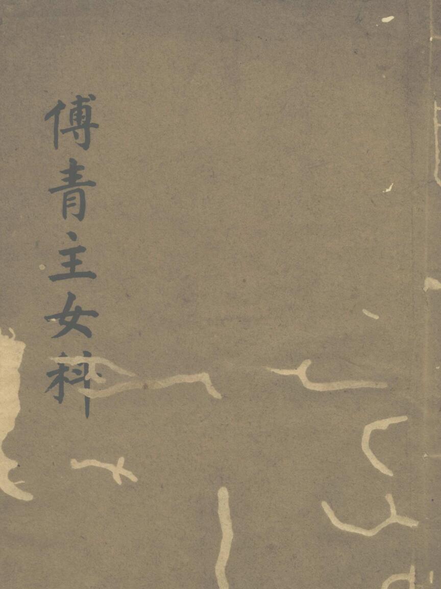 《傅青主女科》