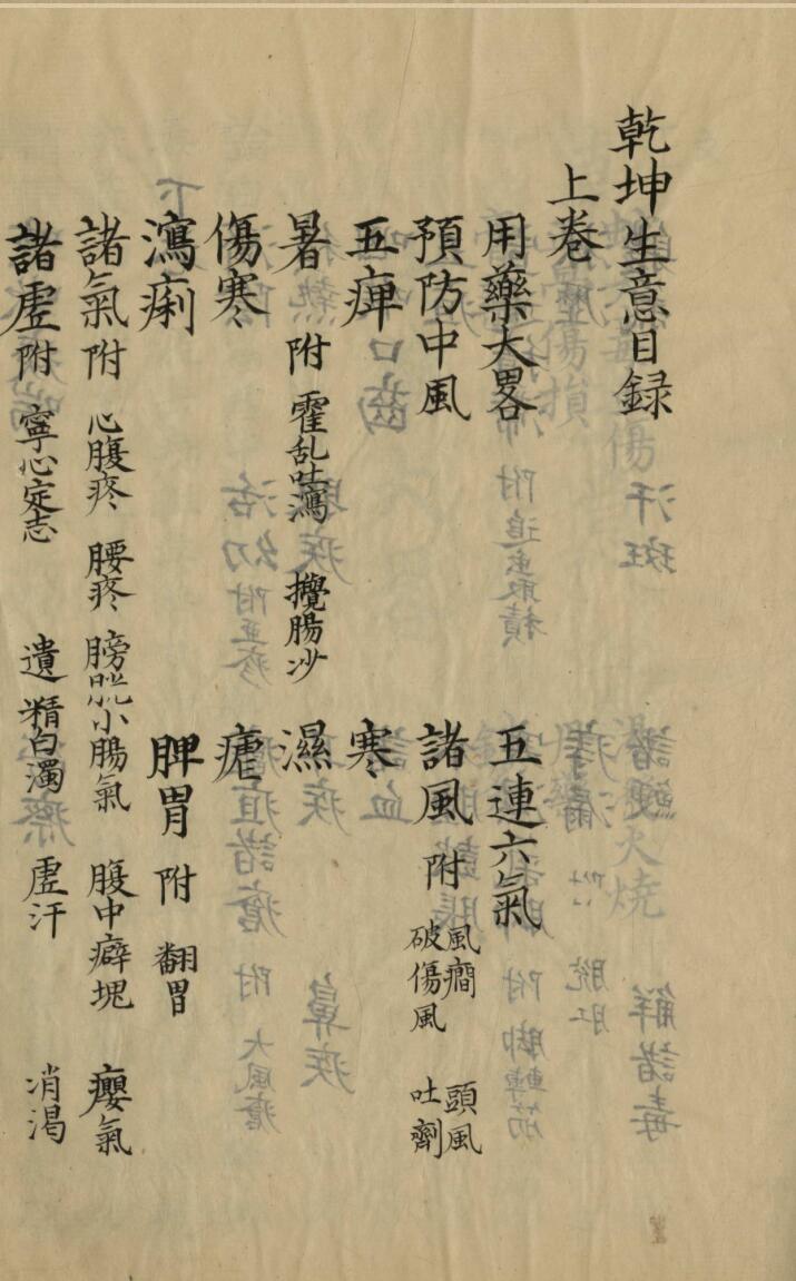 《乾坤生意》二卷