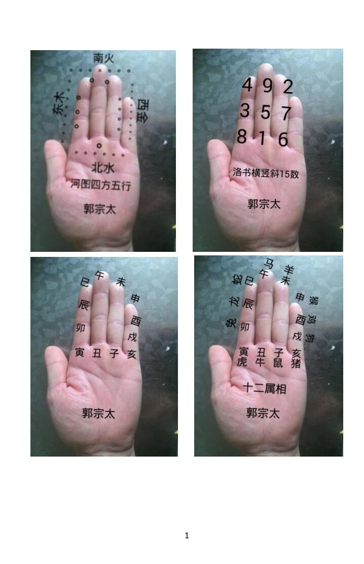 《易学130种掌诀》