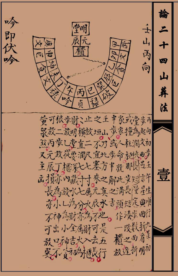 论二十四山葬法