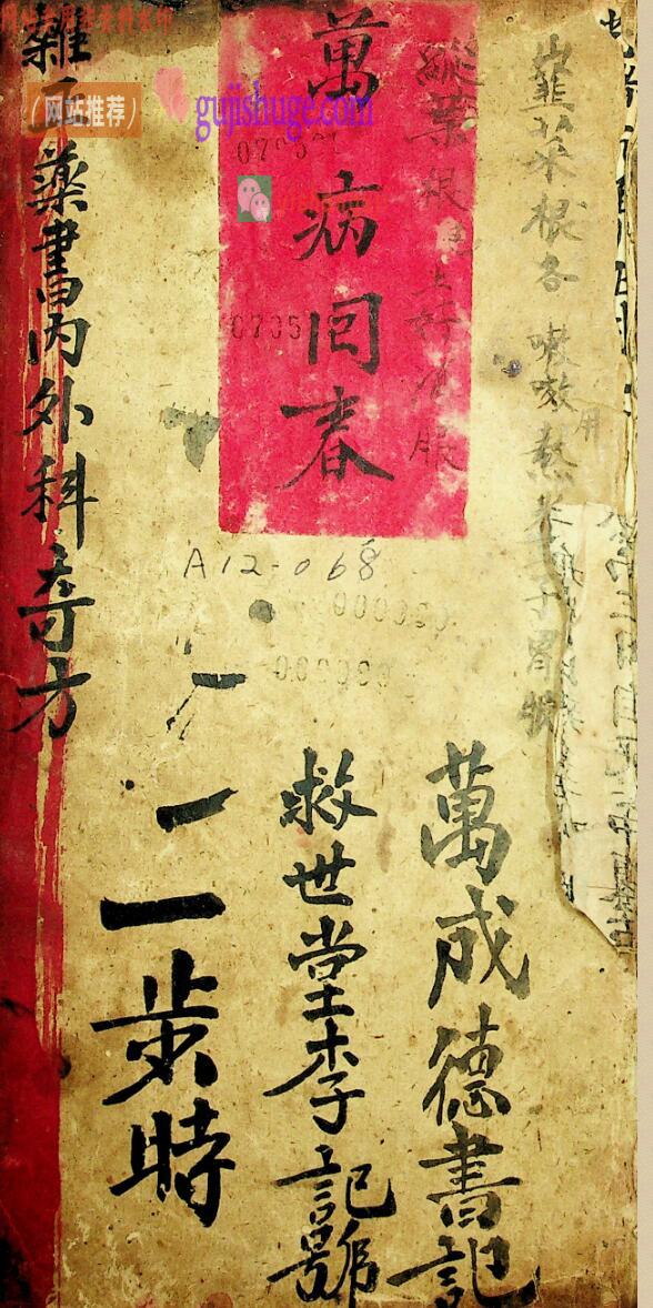 《万病回春》-杂正药书内外科奇方